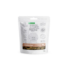 Беззернові ласощі Nature`s Protection SC White Dogs Intestinal Care для собак з білим окрасом з білою рибою, 150 г