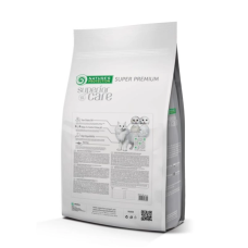Беззерновий сухий корм Nature`s Protection SC White Cats для котів із білим забарвленням шерсті з оселедцем, 7 кг