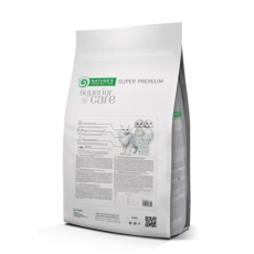 Беззерновий сухий корм Nature`s Protection SC White Cats для котів із білим забарвленням шерсті з оселедцем, 7 кг