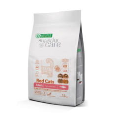 Беззерновой сухой корм Nature`s Protection SC Red Cats для кошек с рыжей и коричневой окраской шерсти с сельдью, 1.5 кг