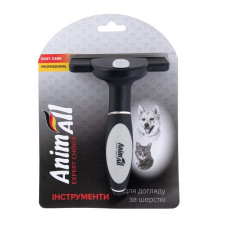 AnimAll Groom дешеддер L Сірий,