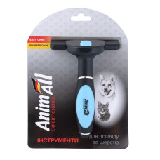 AnimAll Groom дешеддер М Блакитний