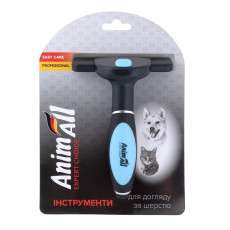 AnimAll Groom дешеддер М Блакитний