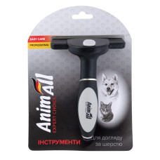 AnimAll Groom дешеддер М Сірий