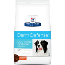 Сухой корм Hill`s Prescription Diet Derm Defense при атопическом дерматите у собак, с курицей, 12 кг