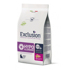 Сухой корм Exclusion Hypoallergenic для кошек с пищевой аллергией со свининой и картофелем, 300 г