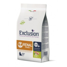 Сухий корм Exclusion Renal для котів з нирковою недостатністю зі свининою, 1,5 кг (Фаза 1)