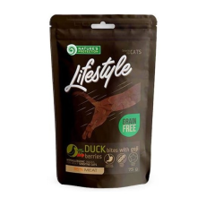 Ласощі для котів Nature`s Protection Lifestyle Duck Godji Berries, качині шматочки з ягодами годжі, 75 г