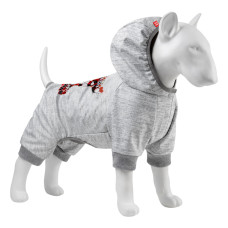 Комбинезон для собак WAUDOG Clothes рисунок Харли Квинн, софтшелл, L50, B 64-70 см, С 44-50 см