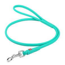 Поводок WAUDOG GLAMOUR круглый, длина 122см, ментоловый