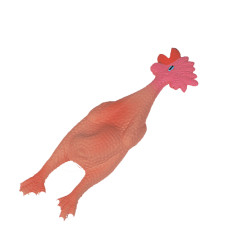 Іграшка для собак Chicken Small, курка з латексу, 6х6х24 см, Karlie - Flamingo