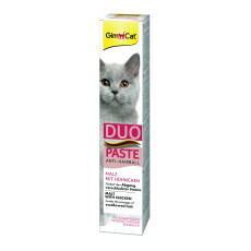 Паста GimCat Duo Paste Anti-Hairball Malt & Chicken для котів з чутливим травленням, 50 г