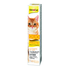 Паста GimCat Duo Paste Multi-Vitamin 12 Vitamins & Cheese для котів, 50 г