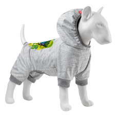 Комбинезон для собак WAUDOG Clothes рисунок Джокер, софтшелл, S35, B 48-53 см, С 30-35 см