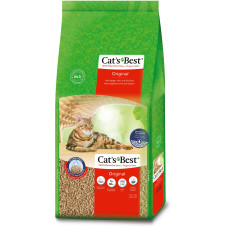 Наповнювач Cat’s Best Original для котячого туалету, деревний, 40 л/ 17,2 кг