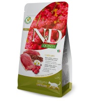 Сухий корм Farmina N&D Quinoa Urinary Duck & Cranberry Adult для профілактики сечокам`яної хвороби, качка з кіноа, 300 г