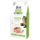 Сухий корм Brit Care Cat GF Senior Weight Control для котів похилого віку з надмірною вагою, курка, 7 кг