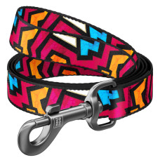 Поводок WAUDOG Nylon с рисунком Граффити (ширина 20 мм, длина 122 см)