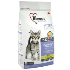 Сухий корм 1st Choice Kitten для кошенят зі смаком курки, 10 кг