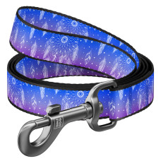 Поводок WAUDOG Nylon с рисунком Ловец снов (ширина 25 мм, длина 122см)