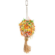 Игрушка для попугаев Flamingo Papyr Parakeet Toy Bouquet, 9х8х36 см