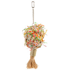 Flamingo Papyr Parakeet Toy Bouquet ФЛАМИНГО БУКЕТ игрушка для попугаев , 10х11х41 см см.