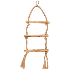 Flamingo Parakeet Toy Rope Swing ФЛАМИНГО ВЕРЕВОЧНЫЕ КАЧЕЛИ игрушка для попугаев , 56х16 см см.