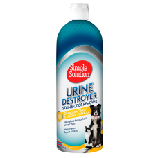 Засіб Simple Solution Urine Destroyer для нейтралізації запахів та видалення плям від сечі домашніх тварин, 945 мл