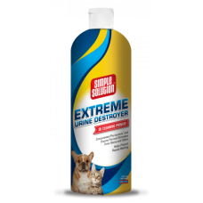 Надпотужний засіб Simple Solution Extreme Urine Destroyer для нейтралізації запахів та плям сечі домашніх тварин, 945 мл