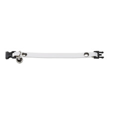 Ошейник для котов, белый, полимер ERGOFLEX CAT C12/22