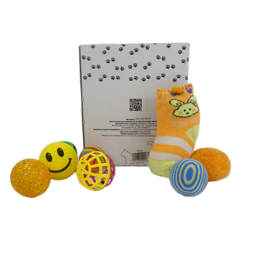Набір іграшок AnimAll Fun Cat для котів, VP025, 30 шт