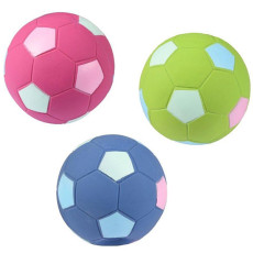 Flamingo Latex Football ФЛАМИНГО ФУТБОЛЬНЫЙ МЯЧ с пищалкой латексная игрушка для собак , диаметр 6 см см.