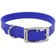 Биотановый ошейник Coastal Fashion Waterproof Dog Collar для собак, размер S, синий