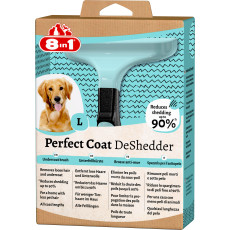 Дешеддер 8in1 Perfect Coat для вичісування собак, розмір L, 10 см