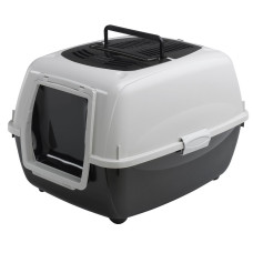 Туалет закритий для котів Ferplast GENICA 56,2см*43,5см*38,4см, мультиколор