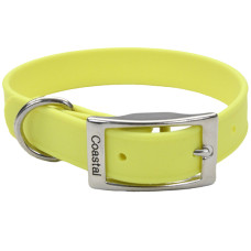Биотановый ошейник Coastal Fashion Waterproof Dog Collar для собак, размер S, желтый