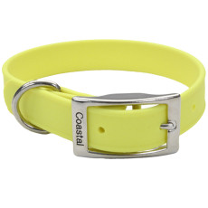 Биотановый ошейник Coastal Fashion Waterproof Dog Collar для собак, размер S, желтый