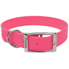 Биотановый ошейник Coastal Fashion Waterproof Dog Collar для собак, размер S, розовый