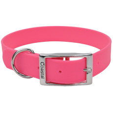 Биотановый ошейник Coastal Fashion Waterproof Dog Collar для собак, размер S, розовый