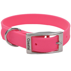 Біотановий нашийник Coastal Fashion Waterproof Dog Collar для собак, розмір М, рожевий
