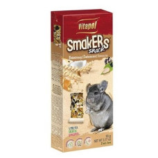 Колба Vitapol Smakers для шиншил, сухофрукти та горіхи, упаковка 2 шт