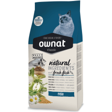 Сухий корм Ownat Fish для котів з рибою, 400 г