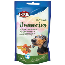 Вітамінізовані ласощі Trixie Bouncies для собак з ягням та шлунком 75 г