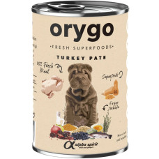 Вологий корм Orygo Wet Chicken Pate для дорослих собак всіх порід з куркою та морквою, 400 г