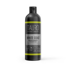 Шампунь з кератином для собак та кішок із білою шерстю Tauro White Coat Keratin Shampoo, 250 мл