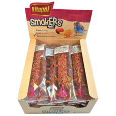 Колба Vitapol Smakers Box для папугай, зі смаком полуниці, упаковка 12 шт