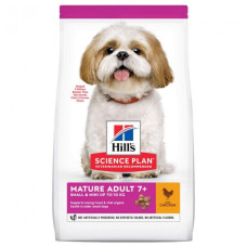 Сухий корм Hill`s Science Plan Mature Adult 7+ Small & Mini малих і міні порід зрілого віку з куркою, 1.5 кг