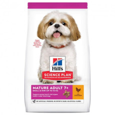 Сухой корм Hill`s Science Plan Mature Adult 7+ Small & Mini малых и мини пород зрелого возраста с курицей, 1.5 кг