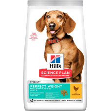 Сухий корм Hill`s SP Canine Perfect Weight Small & Mini для підтримки ваги малих та міні собак, з куркою, 1,5 кг