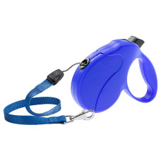 Рулетка-повідець Ferplast Amigo Easy M Cord Blu для собак з кордом